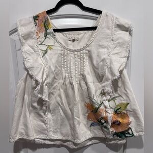 Anthropologie- Pilcro top